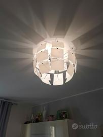 Lampadario metallo/vetro