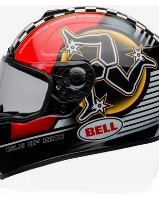Casco BELL srt Isle of  Man black /red