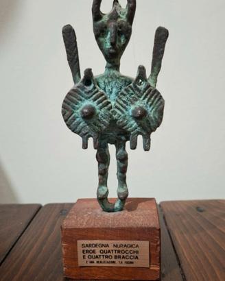 Statua Bronzo Artigianato Sardo