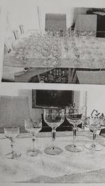 servizio bicchieri completo del 1920