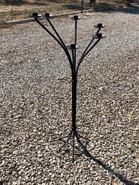 Candelabro ferro battuto