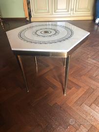 Tavolino con piano in marmo