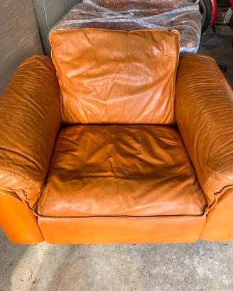 Poltrone Molteni in pelle