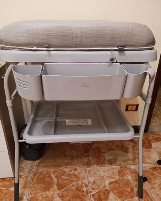 Fasciatoio chicco portatile con vaschetta