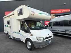 Chausson Flash 3 - MANSARDATO con LETTI TRASVERSAL