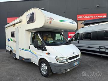 Chausson Flash 3 - MANSARDATO con LETTI TRASVERSAL