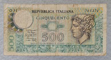 Banconota 500 Lire “Mercurio”
