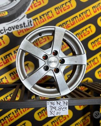 Set cerchi in lega 14â³ 5Ã--100 â" Audi VW Seat S