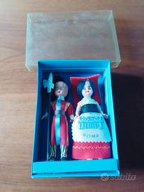 Bamboline souvenir vintage 