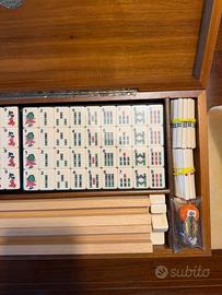 Mah Jong Dal Negro in radica di noce  Cod.52