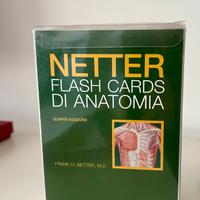 Flash cards di anatomia NETTER medicina biologia