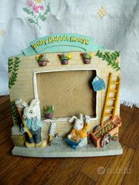 portafoto bambini Baby Rabbit House 