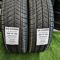 2 gomme 225 75 16c continental INV RIF944