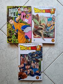3 Fumetti Dragonball Color e Dragonball Super