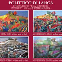 4 DIPINTI DI ARTE CONTEMPORANEA - POLITTICO