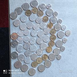 serie di monete conio LIRA