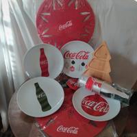 set kit magico natale 2023 coca cola piatti