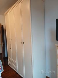 Camera completa armadio settimino e scrivania