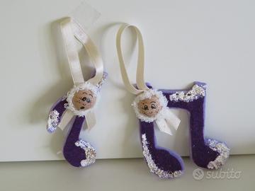 Note musicali da appendere all'albero