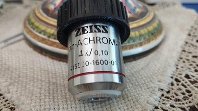 Obbiettivo Zeiss 4x/0.10 plan-achro