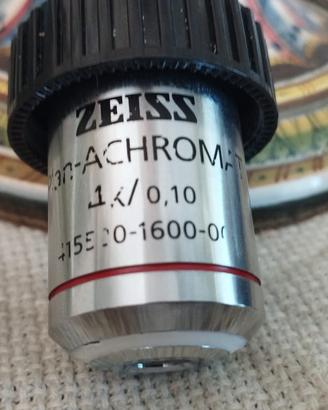 Obbiettivo Zeiss 4x/0.10 plan-achro