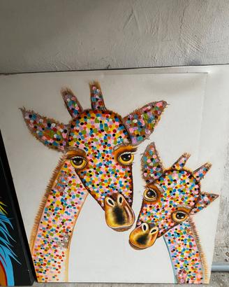 Quadro Giraffe