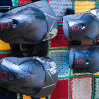 set di protezione ginocchiere paragomiti XS