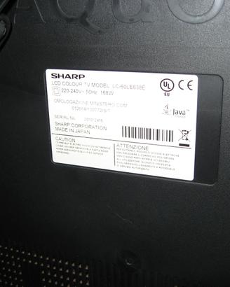 Televisore Sharp Aquos 60 Pollici
