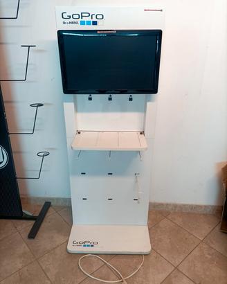 Espositore GOPRO con Monitor
