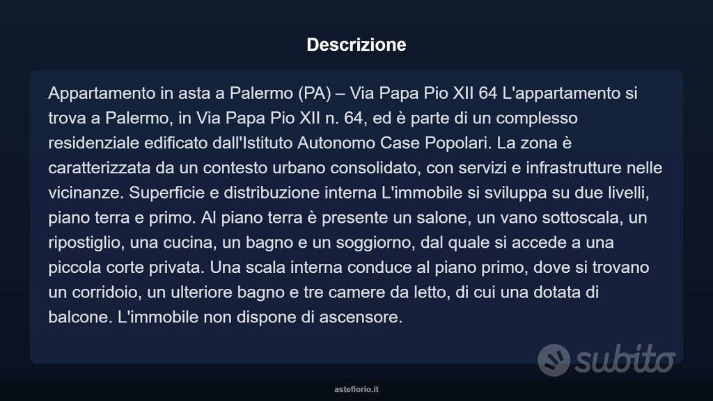 Appartamento – Palermo, Arenella, VII Circoscrizione - Vista 3