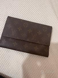 Portafoglio vintage louis vuitton da restaurare