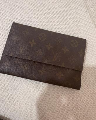 Portafoglio vintage louis vuitton da restaurare