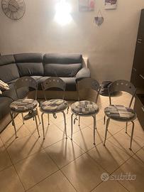 Set 4 sedie moderne