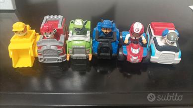 Paw Patrol Rescue Racers cuccioli della squadra