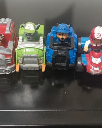 Paw Patrol Rescue Racers cuccioli della squadra
