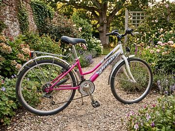 Bicicletta mountain bike da bambina