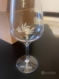 6 Bicchieri marchiati gin mare