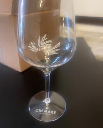 6 Bicchieri marchiati gin mare