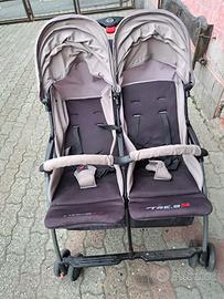 Passeggino gemellare-fratellare