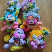 6 Mini Popples originali vintage
