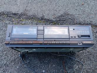 Pioneer Stereo Cassette Tape Deck CT1170W vintage  			