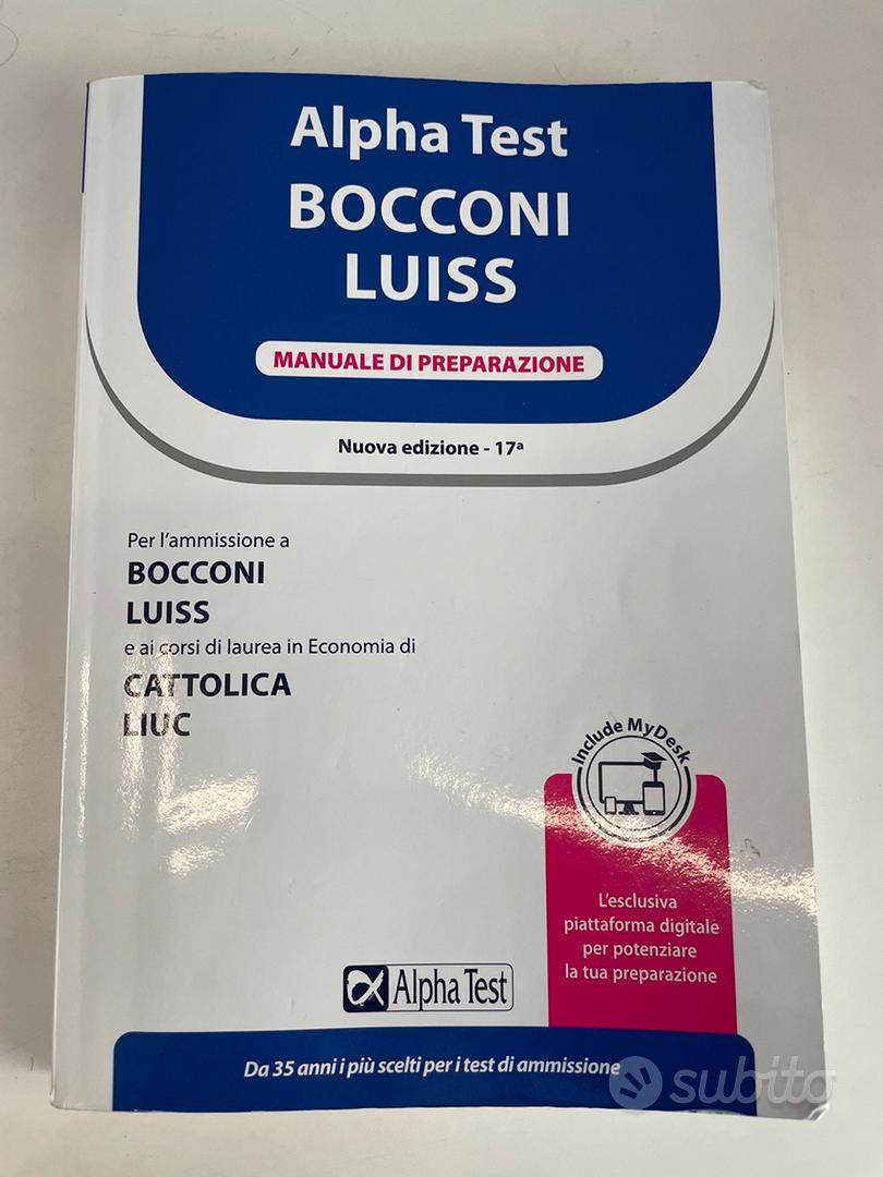 Alpha Test. Bocconi, Luiss, Liuc - Alpha Test