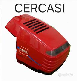 Cofano per trattorino rasaerba Toro 16-38 XL 