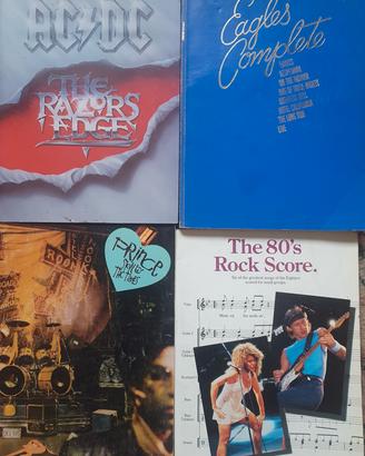 Spartiti  -  Eagles  – Prince  – the 80’  - Ac/dc