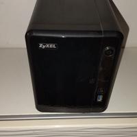 Nas Zyxel dual hdd 500GB (Raid 1)