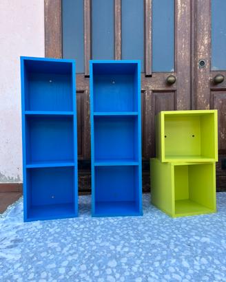 Set mobili e pensili - Blu e verde