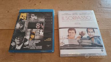blu ray 8/1 e DVD il sorpasso 