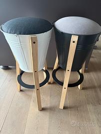 Sgabelli alti “secchio” Pedersen + Lennard (73cm)