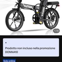 bici  elettrica pieghevole 250w