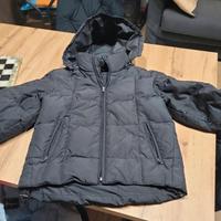 piumino donna tg 42 Exe' nero con cappuccio 